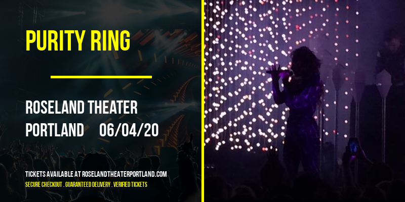 Purity Ring at Roseland Theater tickets Purity Ring at Roseland Theater