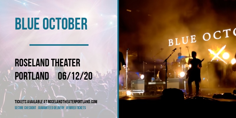 Blue October at Roseland Theater