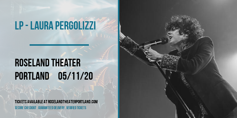 LP - Laura Pergolizzi at Roseland Theater tickets LP - Laura Pergolizzi at Roseland Theater