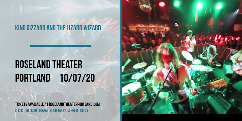 King Gizzard and The Lizard Wizard at Roseland Theater tickets King Gizzard and The Lizard Wizard at Roseland Theater