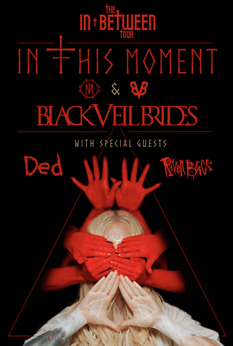 In This Moment, Ded & Black Veil Brides at Roseland Theater