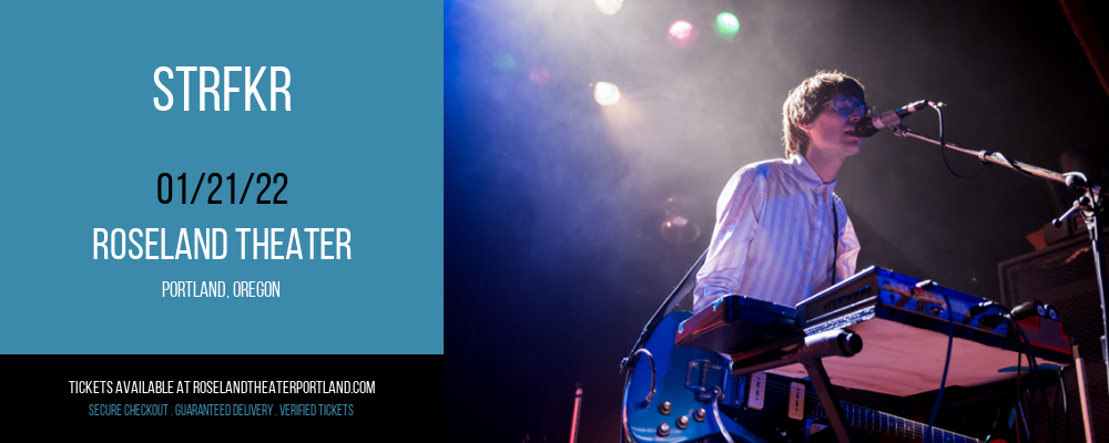 STRFKR at Roseland Theater tickets STRFKR at Roseland Theater
