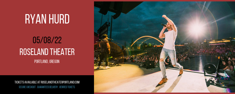 Ryan Hurd at Roseland Theater tickets Ryan Hurd at Roseland Theater