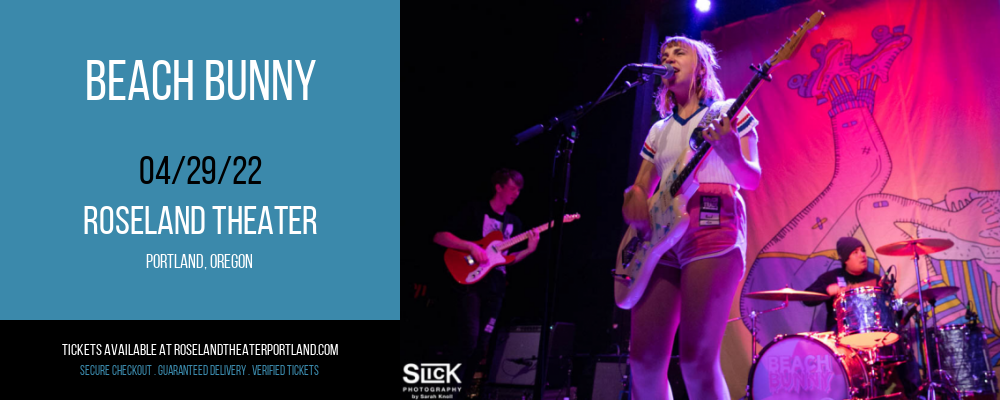 Beach Bunny at Roseland Theater tickets Beach Bunny at Roseland Theater