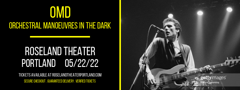 OMD - Orchestral Manoeuvres In The Dark at Roseland Theater tickets OMD - Orchestral Manoeuvres In The Dark at Roseland Theater