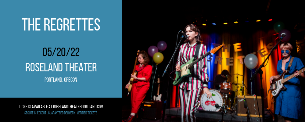The Regrettes [CANCELLED] at Roseland Theater