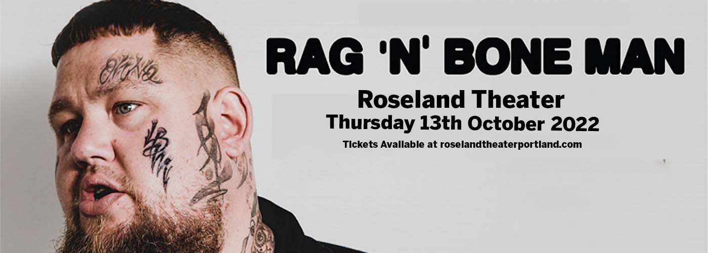 Rag N Bone Man [CANCELLED] at Roseland Theater