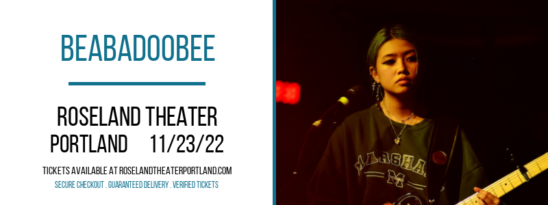 beabadoobee at Roseland Theater