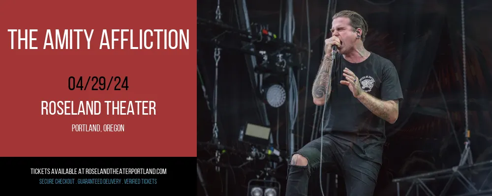 The Amity Affliction at Roseland Theater
