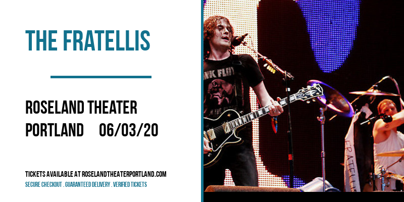 The Fratellis at Roseland Theater