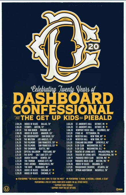 Dashboard Confessional [CANCELLED]