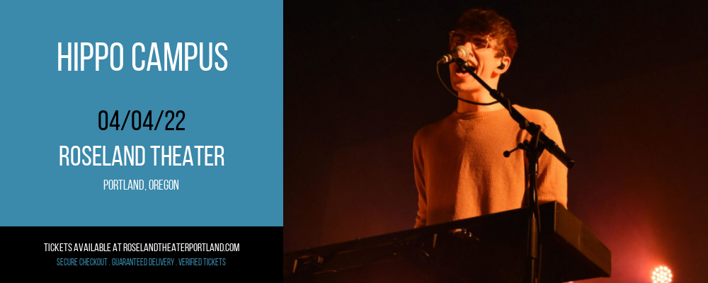 Hippo Campus at Roseland Theater tickets Hippo Campus at Roseland Theater