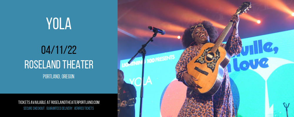 Yola at Roseland Theater tickets Yola at Roseland Theater