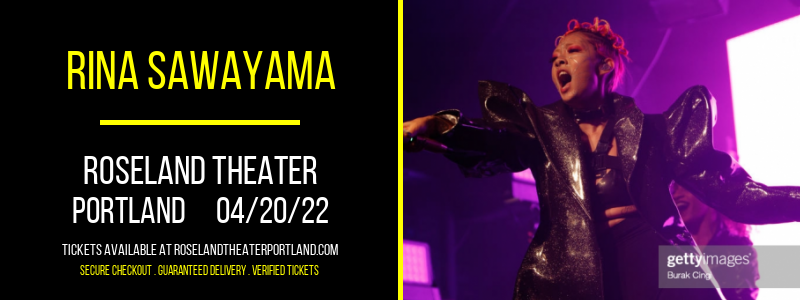 Rina Sawayama at Roseland Theater tickets Rina Sawayama at Roseland Theater