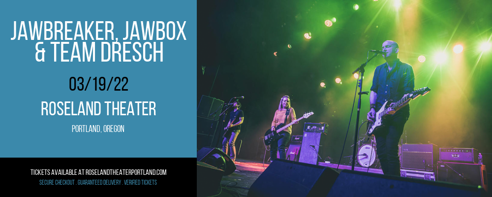 Jawbreaker, Jawbox & Team Dresch at Roseland Theater