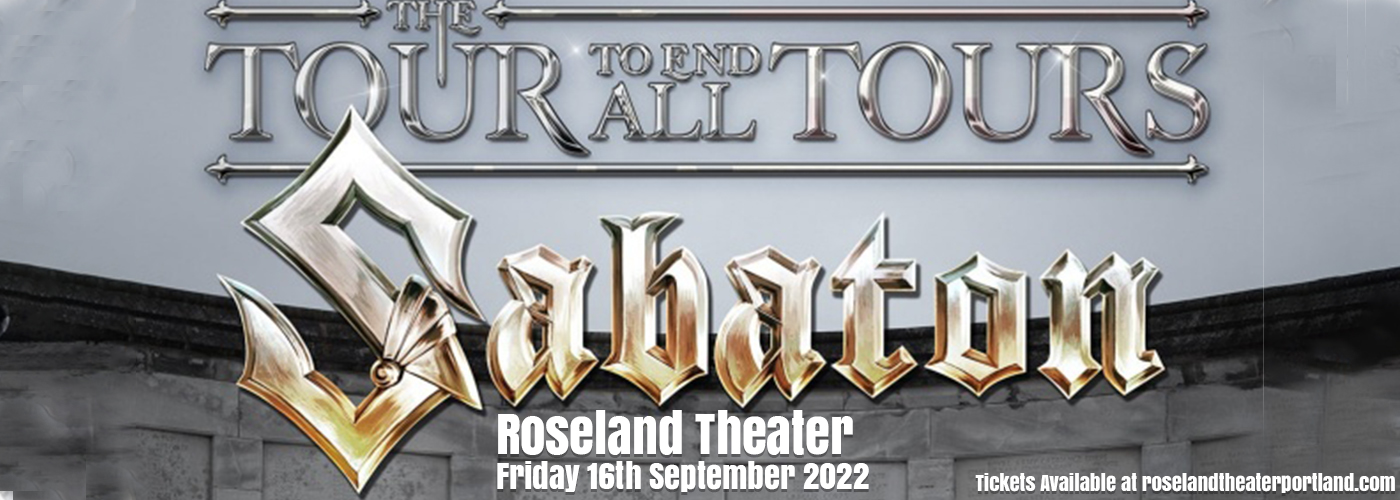 Sabaton at Roseland Theater