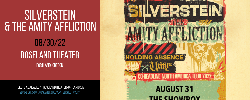 Silverstein & The Amity Affliction at Roseland Theater