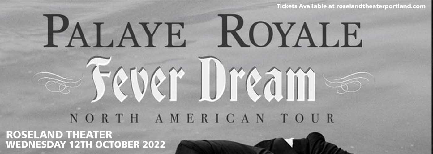 Palaye Royale at Roseland Theater tickets Palaye Royale at Roseland Theater