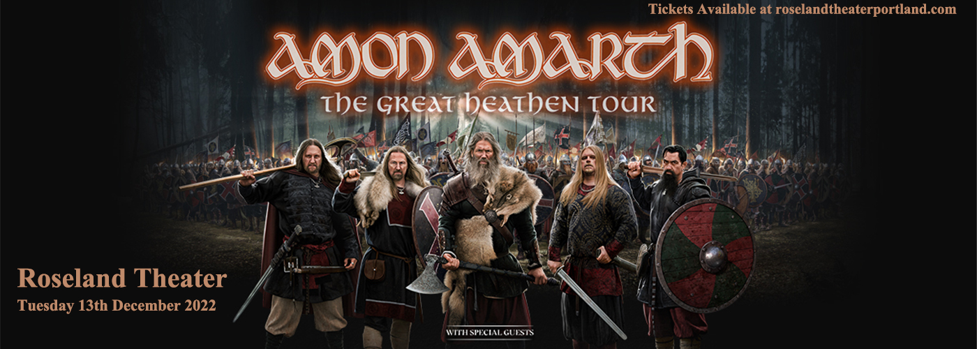 Amon Amarth at Roseland Theater