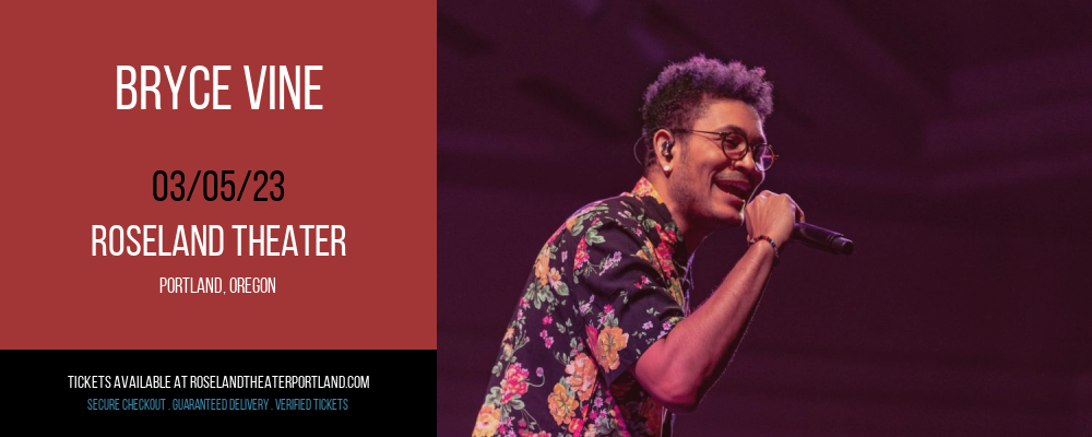 Bryce Vine at Roseland Theater