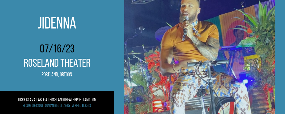 Jidenna [CANCELLED] at Roseland Theater