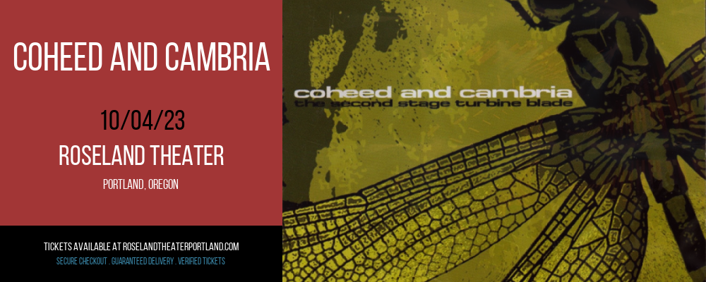 Coheed and Cambria at Roseland Theater