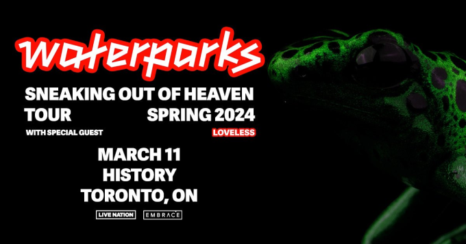 Waterparks & Loveless tickets