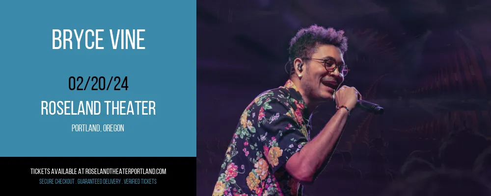 Bryce Vine at Roseland Theater
