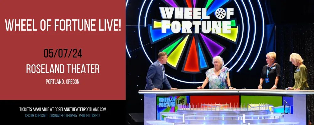 Wheel Of Fortune Live! at Roseland Theater