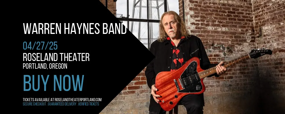 Warren Haynes Band at Roseland Theater