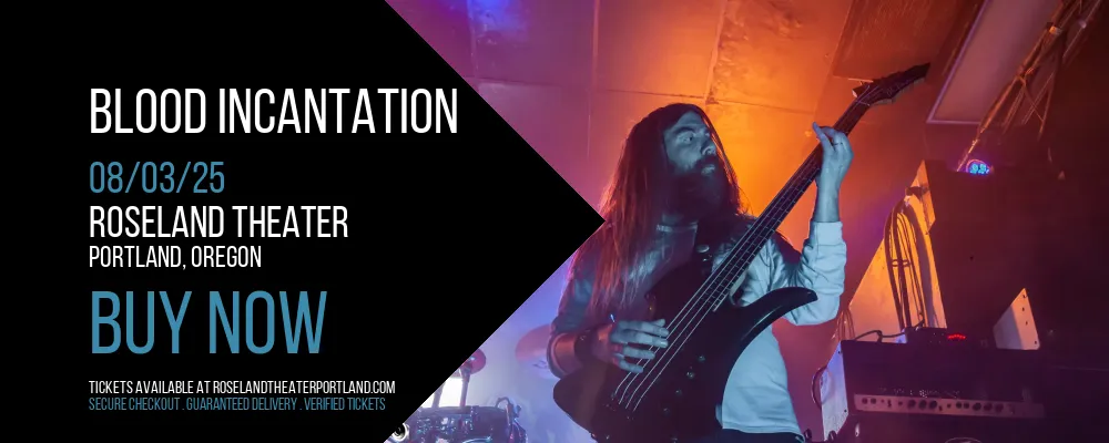Blood Incantation at Roseland Theater