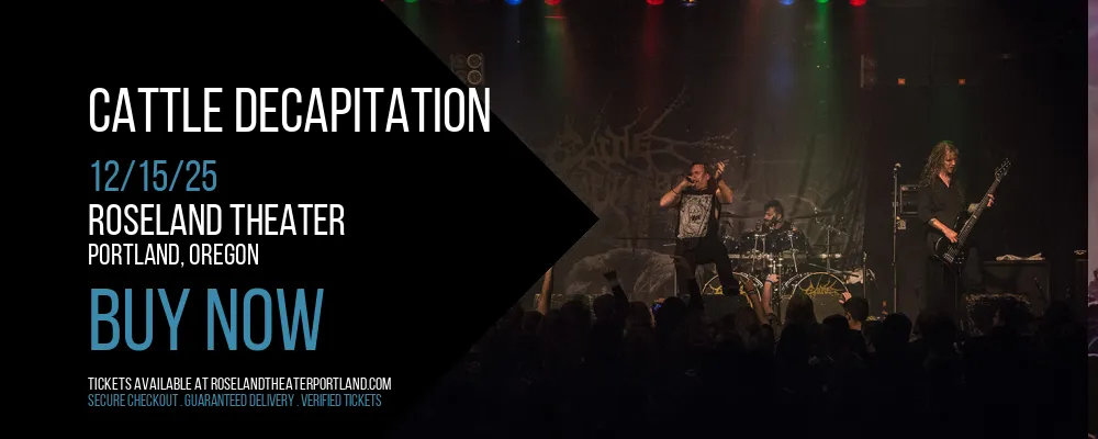 Cattle Decapitation at Roseland Theater