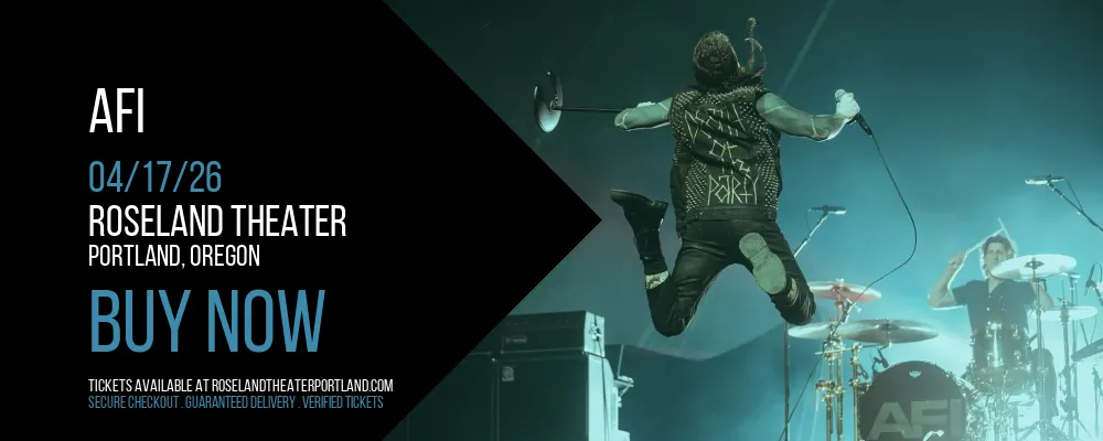 AFI at Roseland Theater