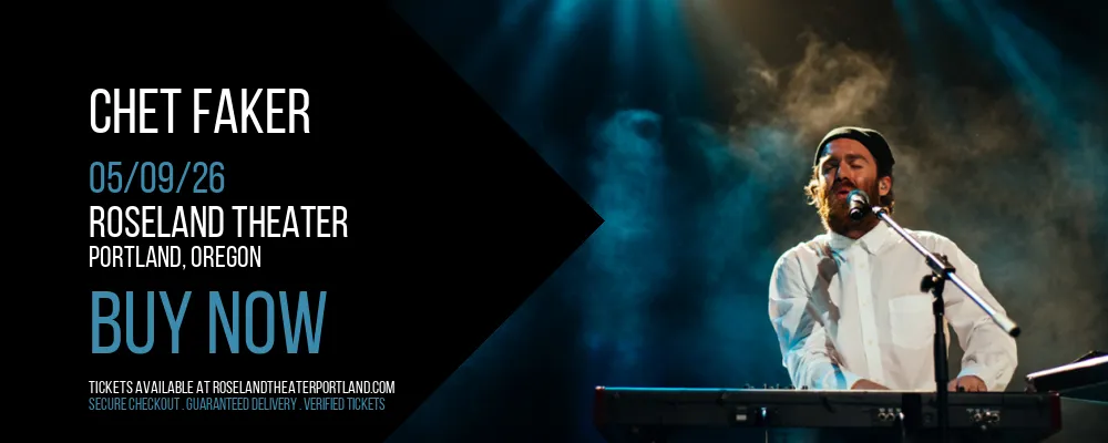 Chet Faker at Roseland Theater